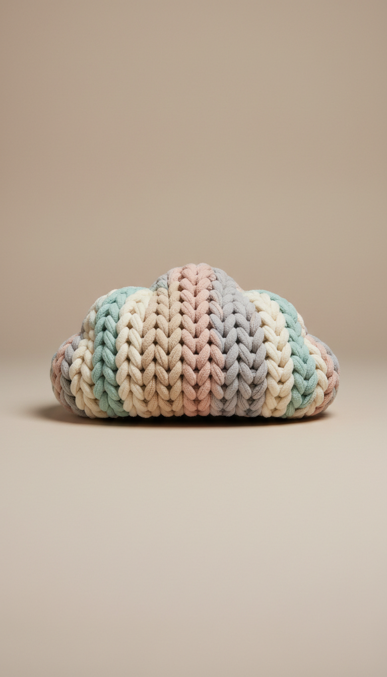 Cloud Knit Pet Bed